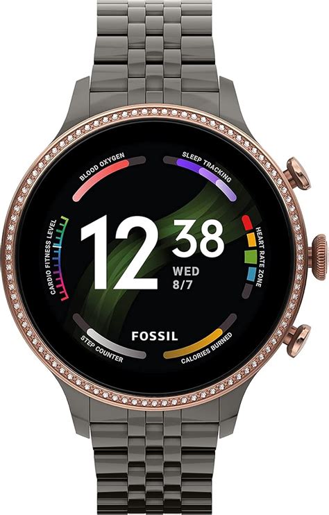 Fossil Women's Gen 6 42mm Stainless Steel and .